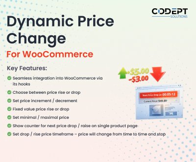 Dynamic Price Change for WooCommerce