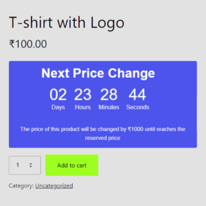 Dynamic Price Change for WooCommerce