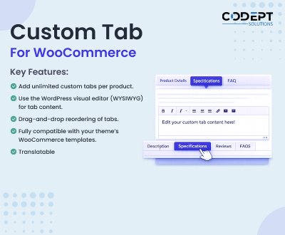 Woocommerce Custom Tab